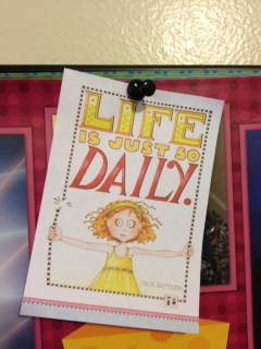 "Life is just so Daily." - Dick Sattler (art by ME)