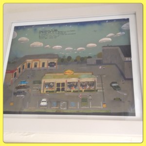 Super cool Esther Pearl Watson print.