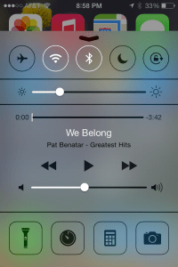 The Quick Menu (or whatever it's called)