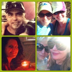 The Search Party (the human participants).  Jack, Giovanna, Martha & Dee Dee