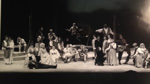 As You Like It (I'm sitting on the bench to the right of that dude - David)