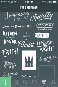 Studios "I'm a Mormon" pack